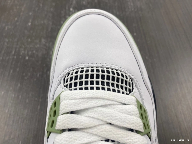 Chep Onekick Seafoam Jordan AQ9129-103 Air 4 WMNS 0811